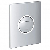 Купить Клавиша смыва Grohe Nova Light 38809000 хром с подсветкой по контуру кнопки по низкой цене
