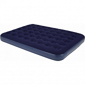 Купить Матрас Relax Flocked Air Bed King 20256-5 надувной синий по низкой цене