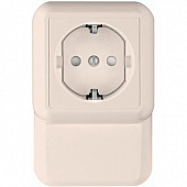 Купить Розетка плинтусная Schneider Electric Прима RA16-003-2M-S одноместная Слоновая кость по низкой цене
