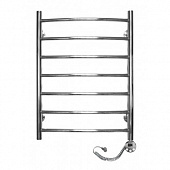 Купить Полотенцесушитель Domoterm Калипсо хром П7 электрический, правое подключение 500х700 мм по низкой цене