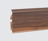 Деревянный, металлический, пластиковый напольный плинтус.