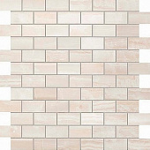 Купить Мозаика Atlas Concorde Supernova Onyx Pure White Brick керамическая по низкой цене