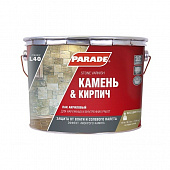 Купить Лак Parade Classic L40 Камень & Кирпич акриловый глянцевый 10 л по низкой цене