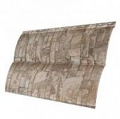 Купить Сайдинг Grand Line Блок-хаус Colority Print Fine Stone, металлический, 0,5 мм по низкой цене