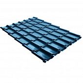 Купить Металлочерепица Grand Line Classic Velur20 Ral 5001 резка 0,5 мм по низкой цене