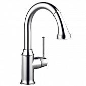 Купить Смеситель Hansgrohe Talis Classic 14864000 для кухни с выдвижным изливом по низкой цене