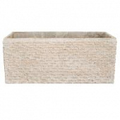 Купить Кашпо Nobilis Marco Relief Polycube, 55 см по низкой цене
