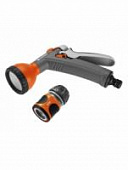 Купить Комплект для полива Gardena: пистолет-распылитель + Коннектор с автостопом 1/2 по низкой цене