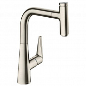 Купить Смеситель Hansgrohe Talis S 220 Select 72822800 для кухни с выдвижным изливом по низкой цене
