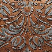 Купить Стеновая панель Sibu Structure Line Imperial Vintage Copper самоклеящаяся 2612х1000 мм по низкой цене