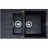 Купить Мойка Zigmund & Shtain Rechteck 775.2 кухонная гранитная Черный базальт по низкой цене