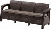 Купить Диван Allibert Corfu Love Seat max пластиковый по низкой цене