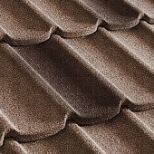 Купить Черепица Metrotile Mistral композитная Цедар-браун по низкой цене