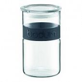 Купить Банка BODUM Presso для хранения черная, 1 л по низкой цене