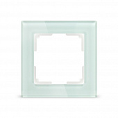 Купить Рамка Smartbuy Нептун 1 пост стекло бело-зеленая по низкой цене
