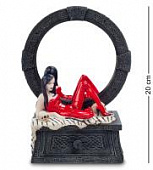 Купить Статуэтка-зеркало Veronese Женщина в красном WS-797 по низкой цене