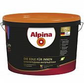 Купить Краска Alpina Благородная интерьерная База 3 шелковисто-матовая 9,4 л по низкой цене