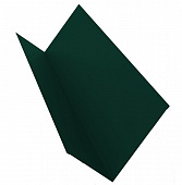 Купить Планка примыкания Grand Line Quarzit RAL 6005, 250х150 мм по низкой цене
