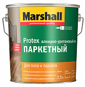 Купить Лак Marshall Protex паркетный полуматовый 2,5 л по низкой цене