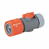 Купить Коннектор Gardena 2942 с регулятором по низкой цене