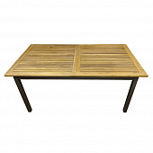 Купить Стол садовый раздвижной 180/240х100х74 см акация по низкой цене