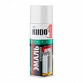 Купить Эмаль KUDO KU-5101 для радиаторов отопления, аэрозольная, белая 0,52 л по низкой цене
