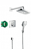 Купить Набор Hansgrohe Raindance Select E 27296000 душевой с термостатом по низкой цене