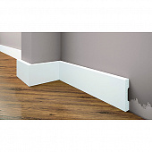 Деревянный, металлический, пластиковый напольный плинтус.