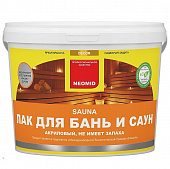 Купить Лак Neomid Sauna акриловый 2,5 л по низкой цене
