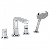 Купить Смеситель Hansgrohe Metris S 31443000 на борт ванны по низкой цене