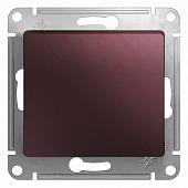 Купить Выключатель Schneider Electric Glossa GSL001111 одноклавишный баклажановый по низкой цене