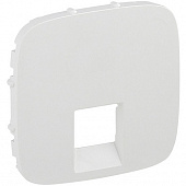 Купить Накладка Legrand Valena Allure 755415 для розетки одноместная RJ45/RJ11 белая по низкой цене