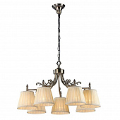 Купить Люстра Maytoni Vesta ARM331-07-R бежевая E14 7х40W 220V подвесная по низкой цене