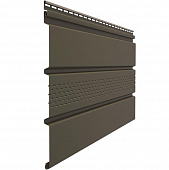 Купить Софит Docke Premium Т4 Каштан 3050х305 мм с центральной перфорацией по низкой цене