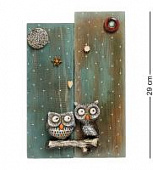 Купить KK-507 Панно КоКо Шамель "Совы на ветке" шамот по низкой цене