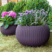 Купить Кашпо Keter Cozies M на подвесе по низкой цене