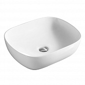 Купить Раковина на столешницу FLUMEN Malta 49х39,5 см фигурная без отверстия по низкой цене