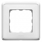 Купить Рамка Legrand Cariva 773660 белая одноместная по низкой цене