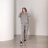 Купить Костюм Lara JS-2001 серый по низкой цене