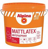 Купить Краска Alpina Expert Mattlatex интерьерная матовая 10 л по низкой цене