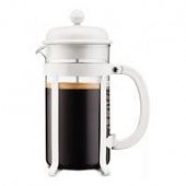 Купить Френч-пресс Bodum Java белый, 1 л по низкой цене