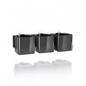 Купить Кашпо Green Wall Home Kit Glossy charcoal highgloss настенный 48x14x14 см по низкой цене