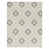 Купить Рулонная штора Prakto Геометрия Капля 120х190 см серая по низкой цене