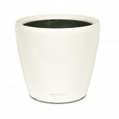Купить Кашпо Lechuza Classico LS Complete white high gloss 50x47 см по низкой цене