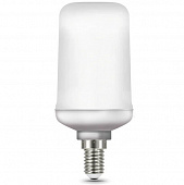 Купить Лампа Gauss 157401105 T65 Corn Flame 5W E14 1500K светодиодная по низкой цене