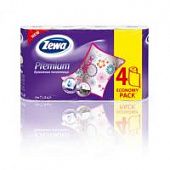 Купить Бумага ZEWA PLUS туалетная 2-х сл. Сирень, 4 шт.х24 уп. по низкой цене