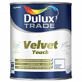 Купить Краска Dulux Trade Velvet Touch база BМ для стен и потолка матовая 0,96 л по низкой цене