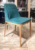 Купить Стул Massiwo Sonamor, бирюзовый велюр по низкой цене