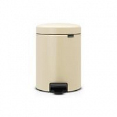 Купить Бак Brabantia newicon мусорный, миндальный, 5 л по низкой цене