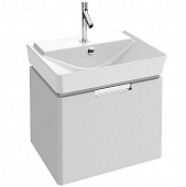 Купить Тумба Jacob Delafon Reve EB1130-G1C под раковину белый блестящий лак 573х445х435 мм по низкой цене